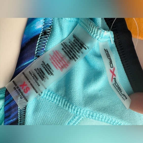 ZeroXposur Blue Swimsuit 2 in 1 Tank | SIZE XS - Picture 8 of 11